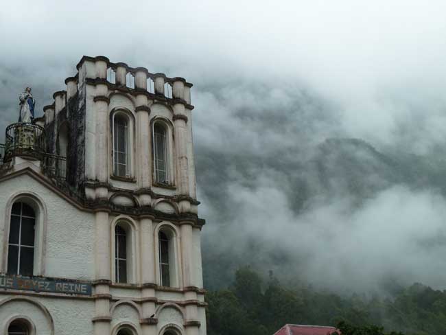 Église Salazie sur l'île de la Réunion. Photo par A. Rorvik